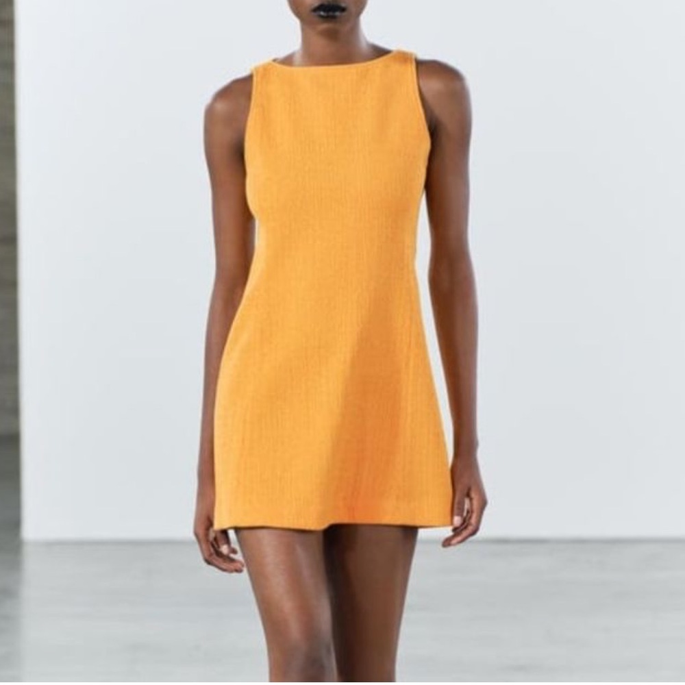 NWT Zara high neck dress